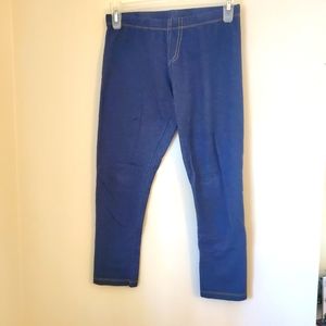 Wonder Nation Girls Mock Jean Leggings